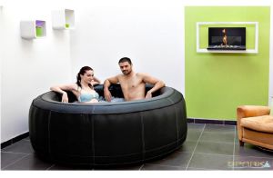 Spa gonflable et transportable